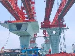 進展順利！湖北三思科技架橋機安全監控系統助力黃茅海跨海通道
